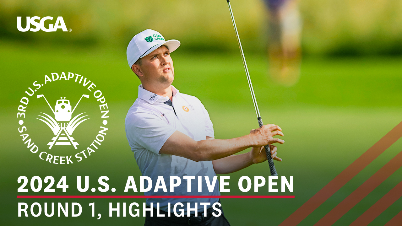 Kipp Popert leads after record-breaking opening round at new U.S. Adaptive Open venue